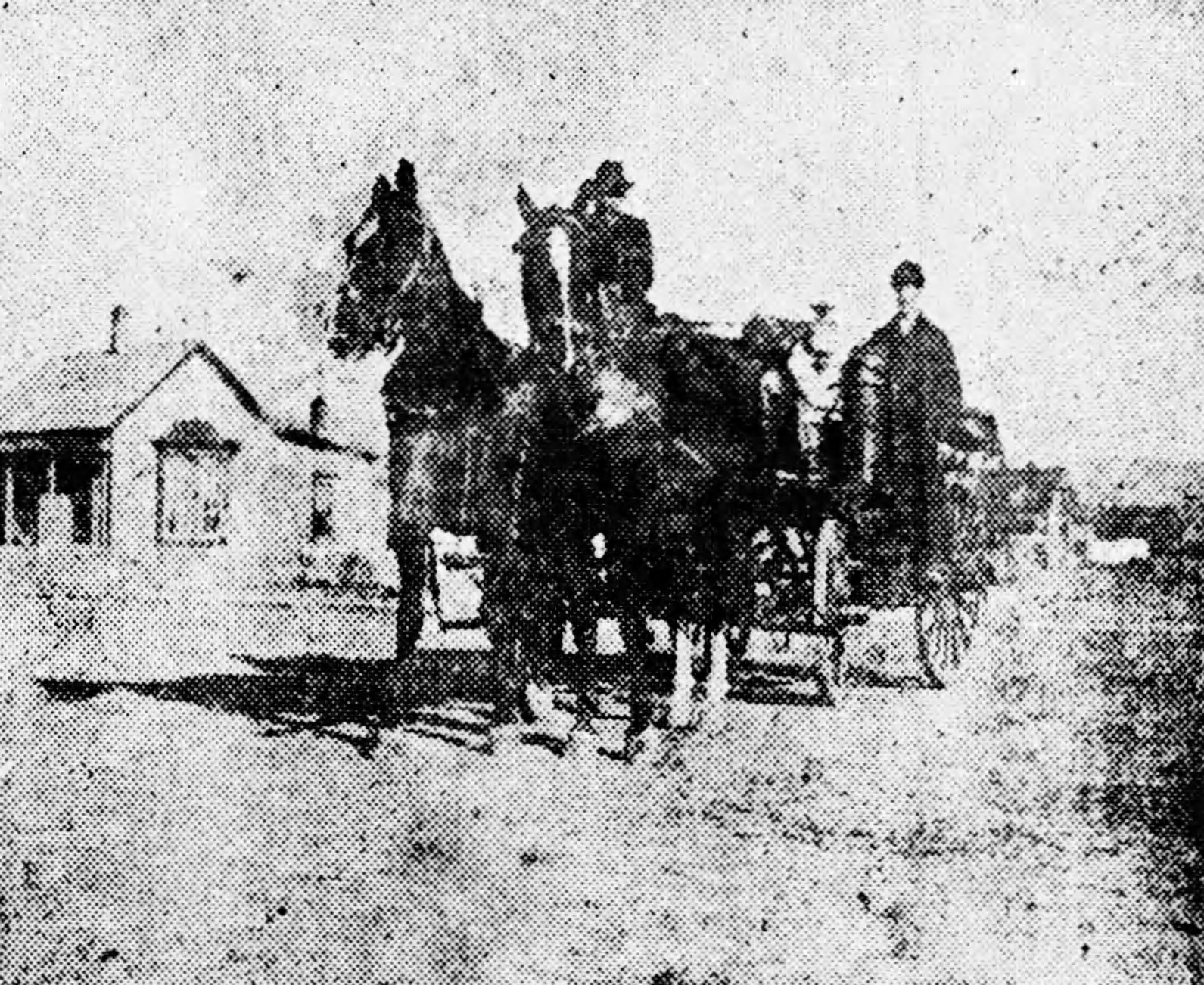 Maverick Hose Company pumper, circa 1900s